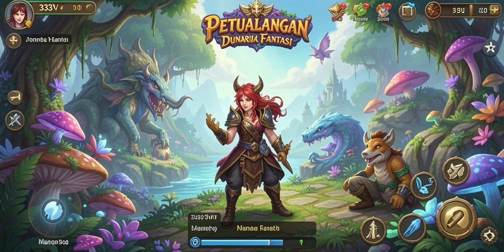 Tangkapan layar menampilkan gameplay mendebarkan dari 333V.