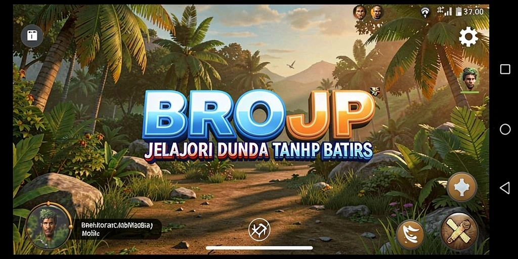 Gameplay menakjubkan di dunia Open World BROJP.