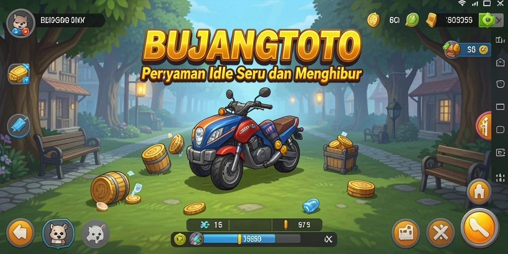 Gameplay santai dan seru dalam BUJANGTOTO.