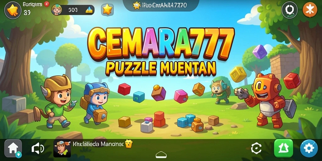 Tampilan gameplay puzzle CEMARA777 yang menarik.