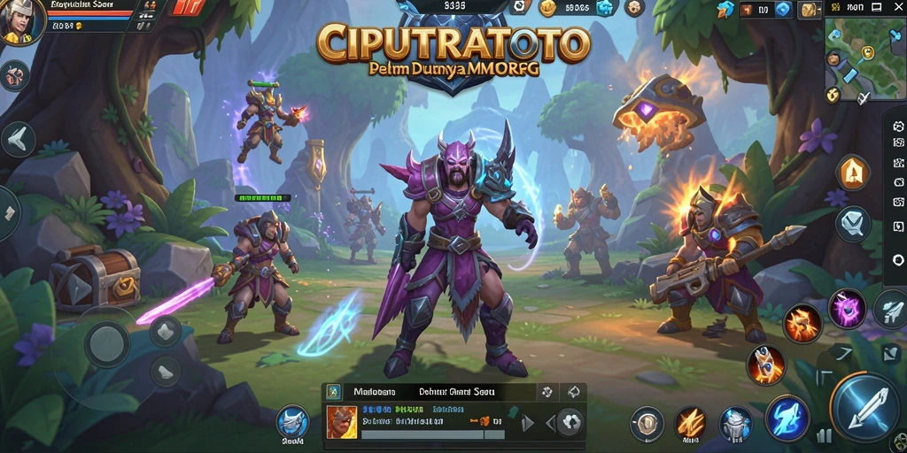 Screenshot yang menunjukkan aksi bertarung seru di dalam <strong>CIPUTRATOTO</strong>.