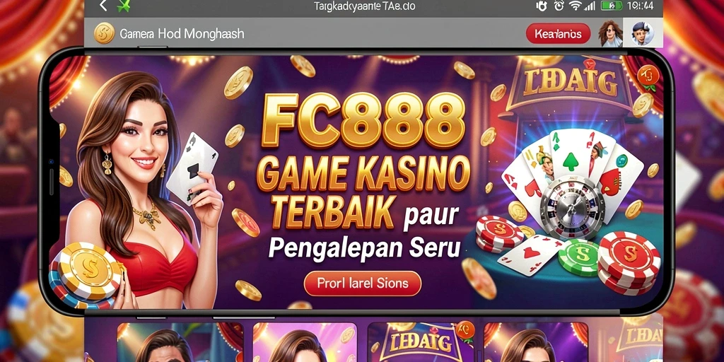 Screenshot menunjukkan gameplay seru di FC888 dengan grafis yang menawan.