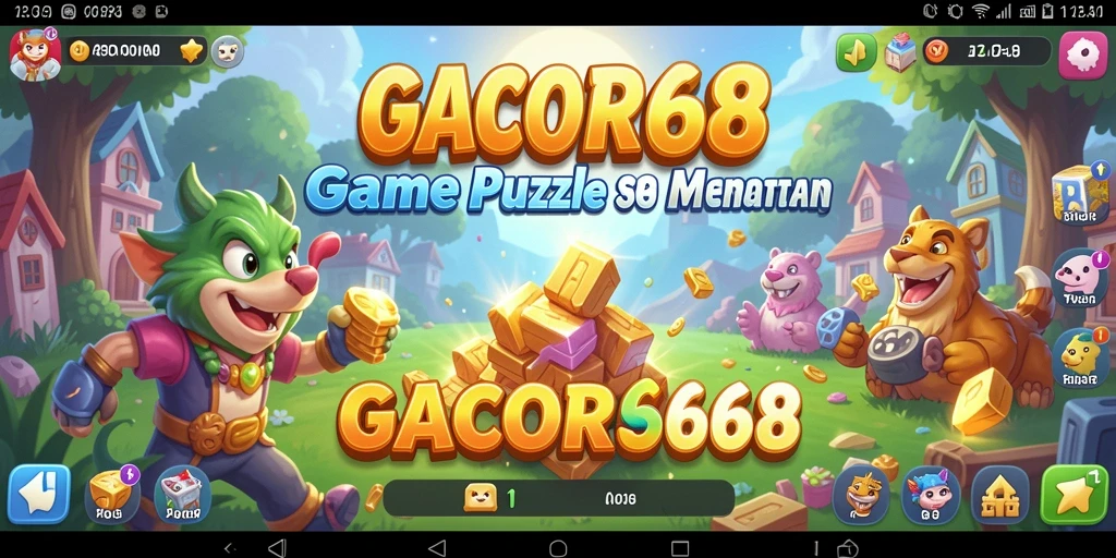 Tampilan gameplay GACOR668 yang menarik dan menantang.
