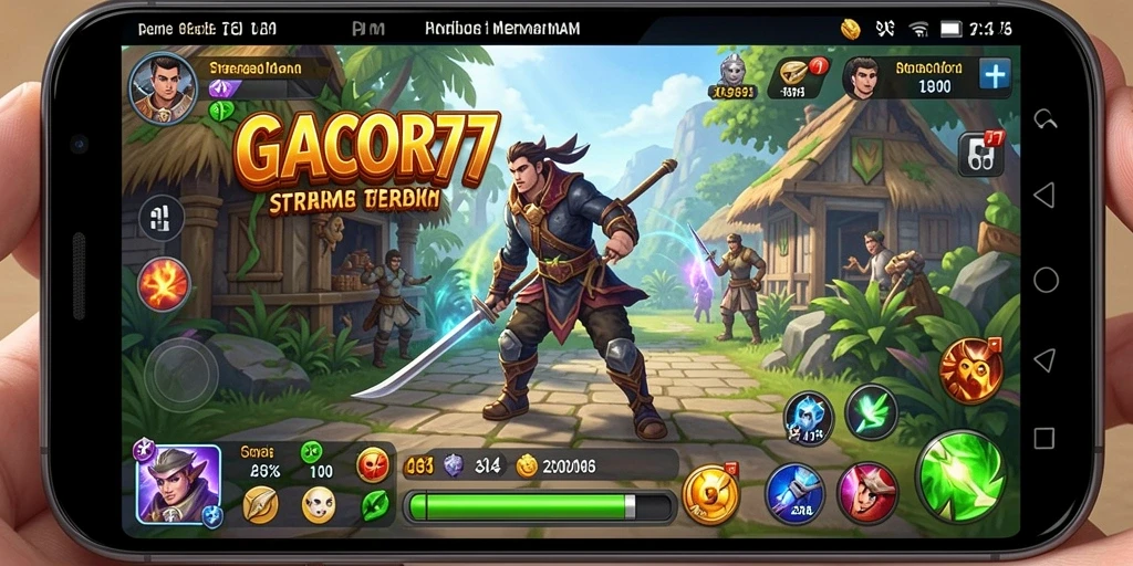 Tampilan gameplay GACOR77 penuh strategi dan taktik.
