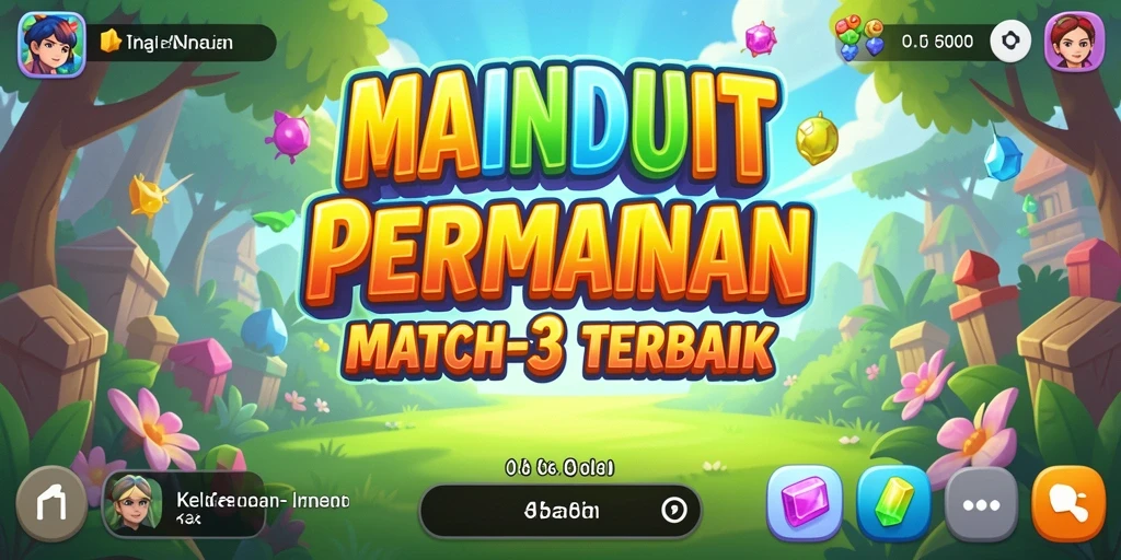 Tampilan gameplay MAINDUIT yang seru dan penuh warna.