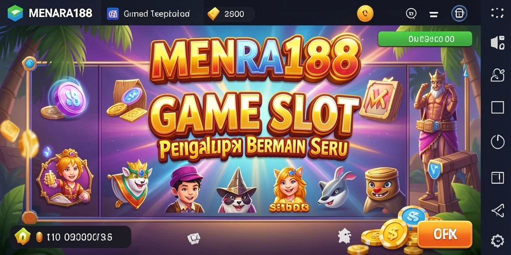Tampilan menakjubkan dari gameplay Slot di MENARA188.