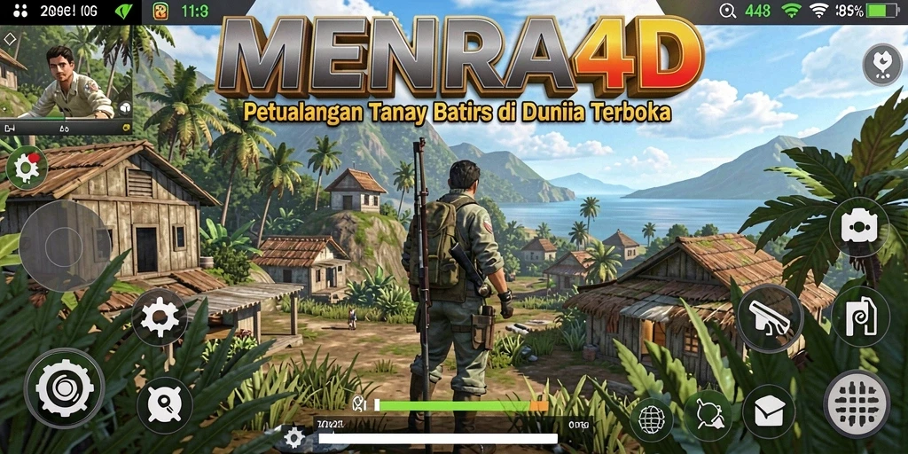 Gameplay menakjubkan dalam dunia terbuka MENARA4D.