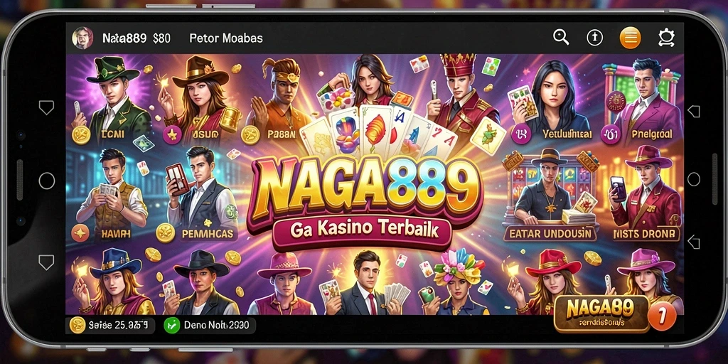 Gameplay seru NAGA889 dengan beragam opsi permainan Kasino.