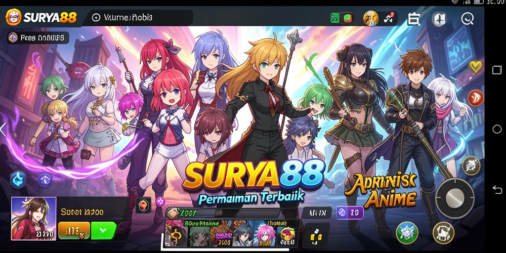 Gameplay SURYA88 yang memukau dengan karakter anime favorit.