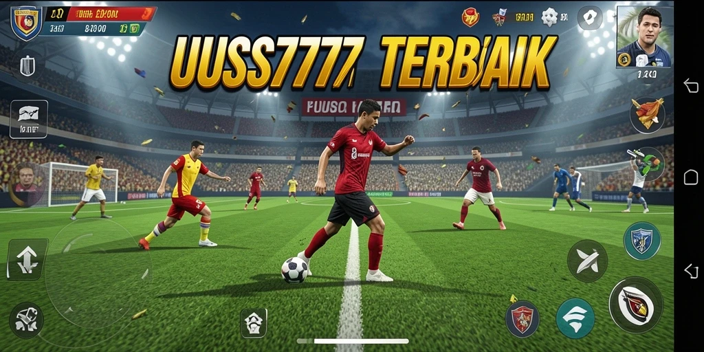 Tampilan gameplay yang mendebarkan dari UUS777 dengan aksi olahraga.